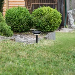 PRIOS Solcellelamper|Udendørs Spot>Glenios LED-solcellelampe med jordspyd