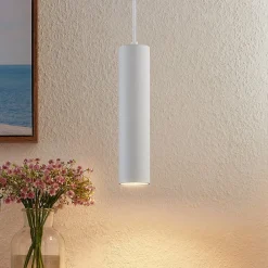 hængelampe Neliyah, Ø 6 cm, hvid, metal, GU10^PRIOS Online