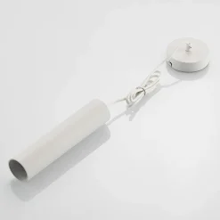 hængelampe Neliyah, Ø 6 cm, hvid, metal, GU10^PRIOS Online