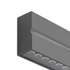 Itarion LED udendørs væglampe, klar skærm^PRIOS Sale