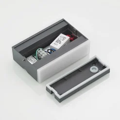 Itarion udendørs LED-væglampe, opalhvid skærm^PRIOS Sale