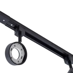 Jardani skinnesystem med 1 kredsløb 3 lyskilder sort^PRIOS