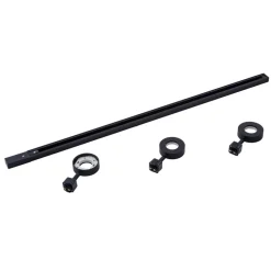 Jardani skinnesystem med 1 kredsløb 3 lyskilder sort^PRIOS