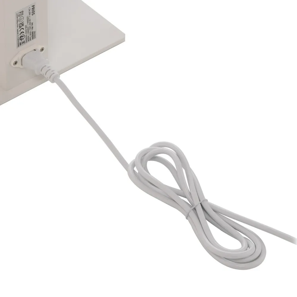 LED-gulvlampe til kontor Taronis, hvid, 195 cm, dæmpbar^PRIOS Sale