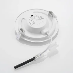 LED-indbygningslampe Cadance, hvid, 17 cm, CCT, IP44^PRIOS Discount