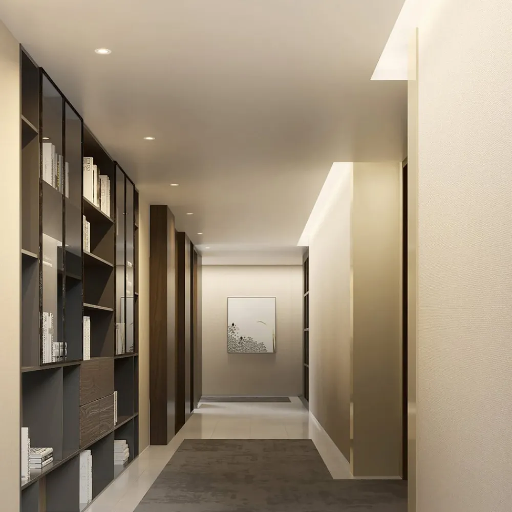 PRIOS LED-indbygningslampe Shima, hvid, 7 W, 3000K, dæmpbar