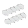 PRIOS LED-indbygningslampe Rida, 10stk, hvid, 23cm, 30W, CCT, IP44