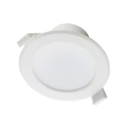 PRIOS LED-indbygningslampe Rida, 10stk, hvid, 23cm, 30W, CCT, IP44