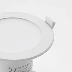 LED-indbygningslampe Rida, sæt med 3, hvid, 12 cm, CCT, IP44^PRIOS Outlet