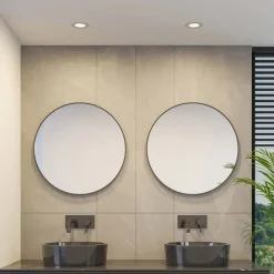 LED-indbygningslampe Cadance, sølv, 12 cm, sæt med 3, CCT^PRIOS New