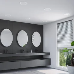 LED-indbygningslampe Cadance, hvid, 22 cm, sæt med 10, CCT^PRIOS New