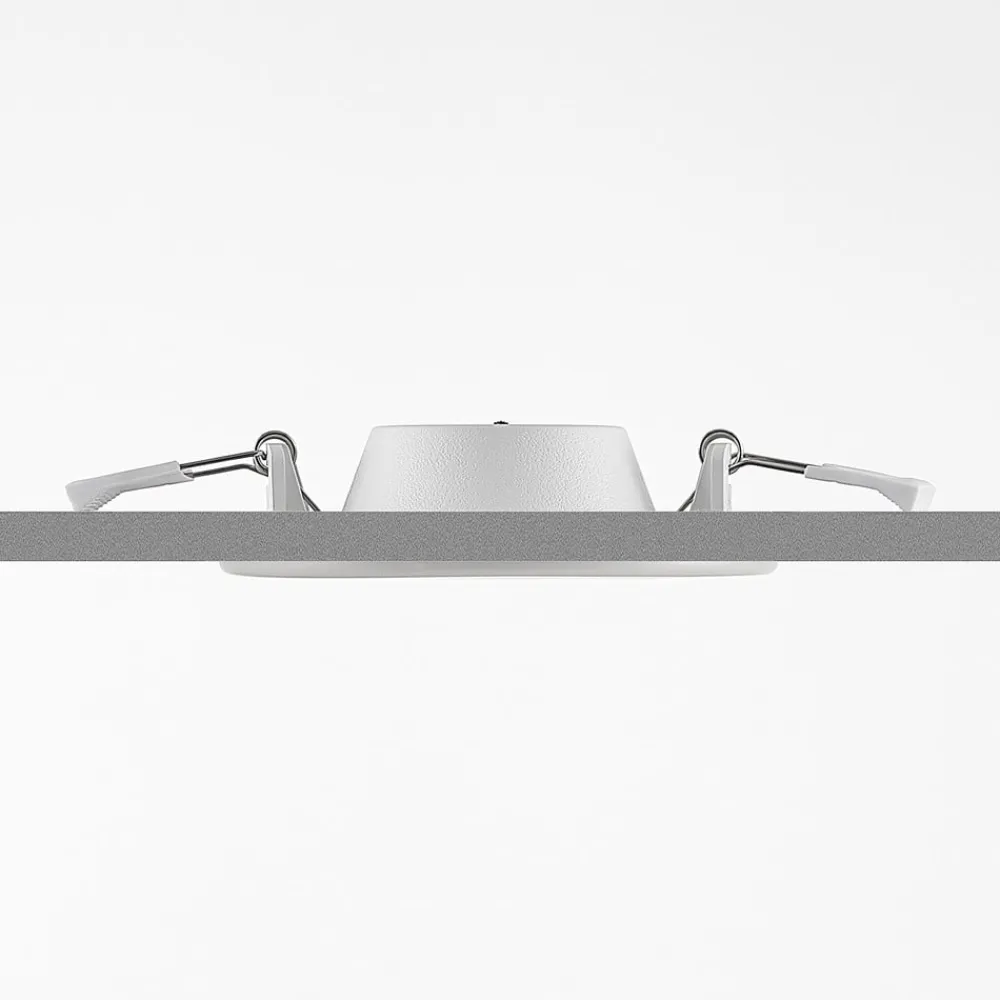 PRIOS Loftlamper|Indbygningsspots>LED-indbygningslampe Cadance, hvid, 12 cm, sæt med 3, CCT