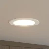 PRIOS LED-indbygningsspot Rida, hvid. Ø 15 cm, CCT, IP44