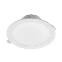 LED-indbygningsspot Rida, hvid. Ø 23 cm, 30W, CCT, IP44^PRIOS New