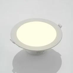 LED-indbygningsspot Rida, hvid. Ø 23 cm, 30W, CCT, IP44^PRIOS New