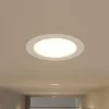 LED-indbygningsspot Rida, hvid. Ø 19 cm, CCT, IP44^PRIOS