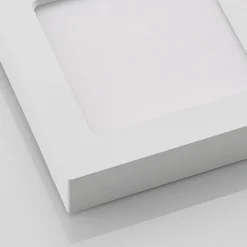 PRIOS LED-loftlampe Alette, hvid, 17,2 cm, dæmpbar