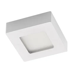 LED-loftlampe Alette, sølv, 12,2 cm, dæmpbar^PRIOS Online