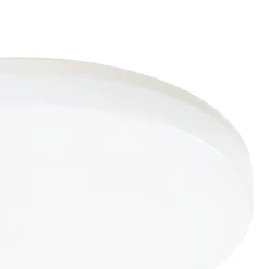 PRIOS LED-loftlampe Artin, Ø 28 cm, hvid, CCT, IP65