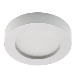 PRIOS LED-loftlampe Edwina, hvid, 18 cm, CCT, IP44