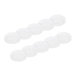 LED-loftlampe Edwina, hvid, 12 cm, sæt med 10 stk^PRIOS Hot