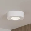 LED-loftlampe Edwina, hvid, 12 cm, CCT, IP44^PRIOS Best