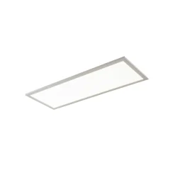 LED-panel Gelora, 80 cm, 4.000 K, sølvfarvet, aluminium^PRIOS New