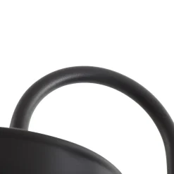 PRIOS LED-udendørslampe Thorus, 204 cm, sort, 3 lyskilder, IP44