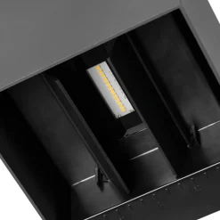 LED-væglampe med solceller Lius, højde 15 cm, bevægelsessensor^PRIOS Hot