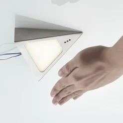 PRIOS Odia LED-underskabsbelysning, stål, 2 lyskilder.