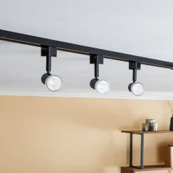 Okko 1 lyskilde skinnesystem 3 lyskilder sort^PRIOS Hot