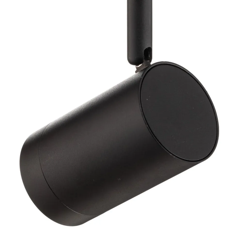 skinnespot Jorell, sort, 1 lyskilde, GU10, metal^PRIOS