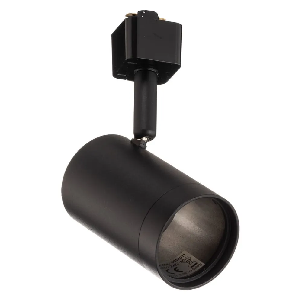 skinnespot Jorell, sort, 1 lyskilde, GU10, metal^PRIOS