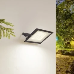 udendørs LED-spot Maikel, 150W, 12000lm, metal^PRIOS Best