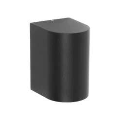 udendørs væglampe Tetje, sort, rund, 10 cm, sæt med 4 stk^PRIOS Hot