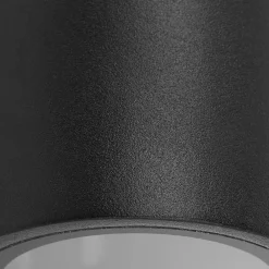 udendørs væglampe Tetje, sort, rund, 10 cm, sæt med 4 stk^PRIOS Hot