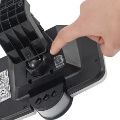 Yahir LED-solcellevægspot, sensor, sort^PRIOS Best