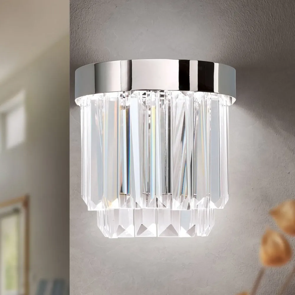 Prism LED-væglampe med up- and downlight, krom^ORION Outlet