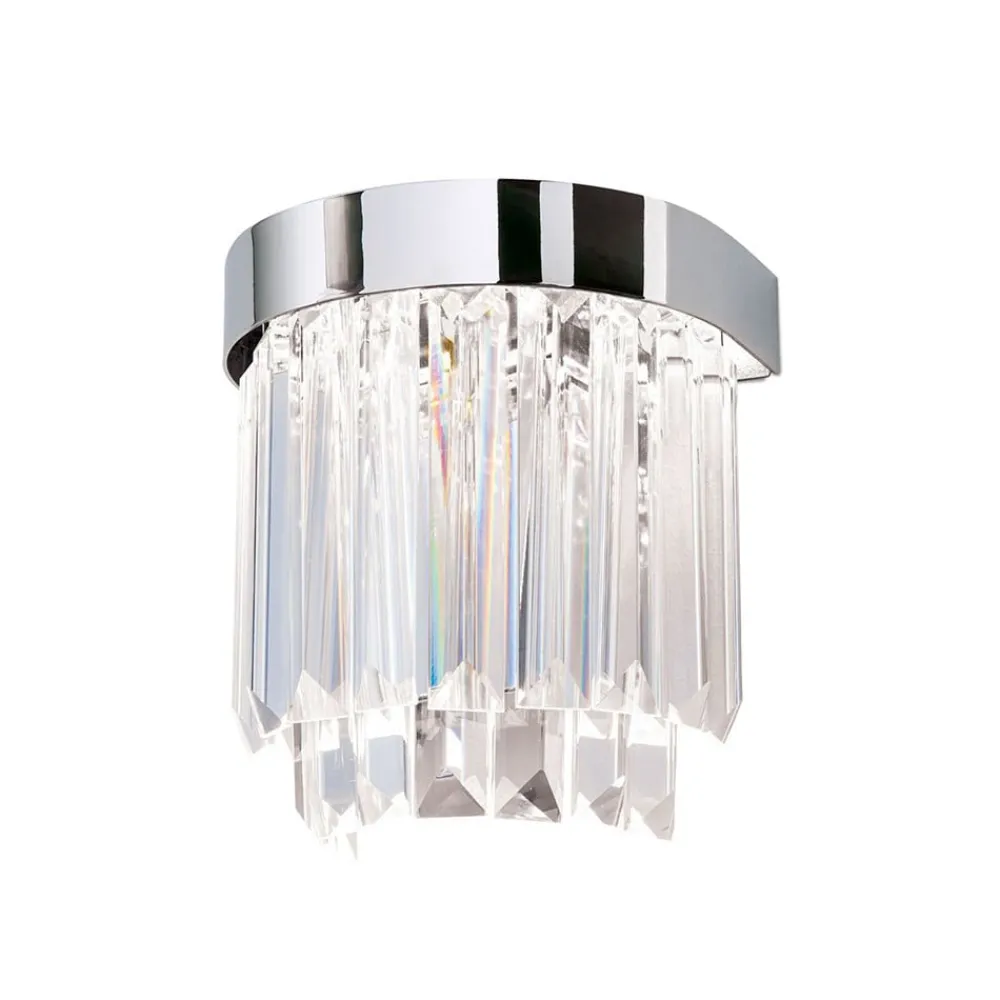 Prism LED-væglampe med up- and downlight, krom^ORION Outlet