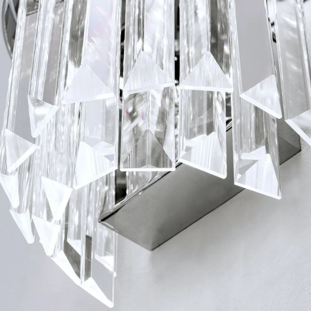 Prism LED-væglampe med up- and downlight, krom^ORION Outlet