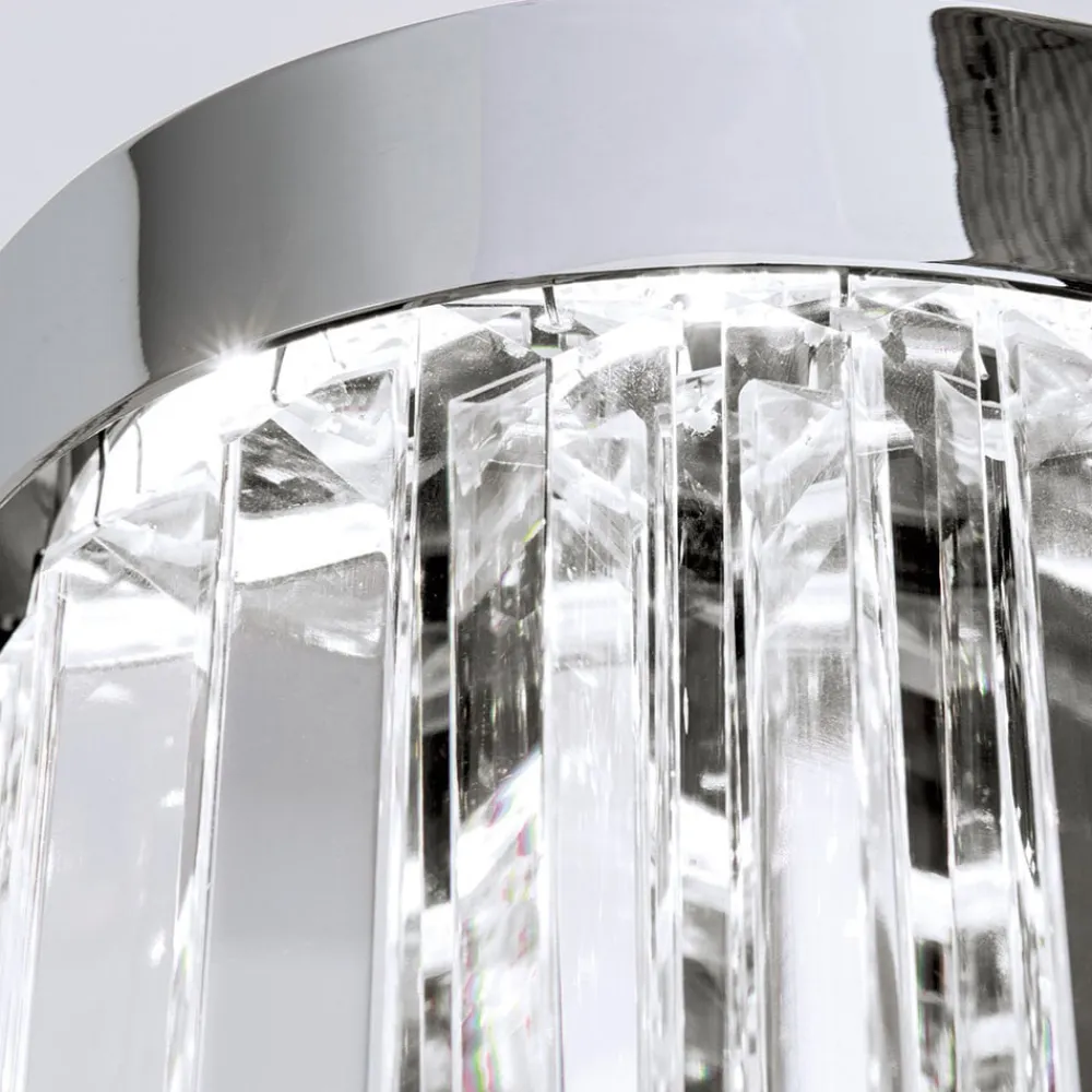 Prism LED-væglampe med up- and downlight, krom^ORION Outlet