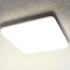 Heitronic Pronto LED-loftlampe, kantet, 33 x 33 cm