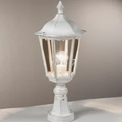 ORION Sokkellamper>Puchberg sokkellampe i hvid-guld