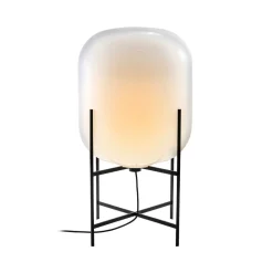 pulpo Gulvlamper>gulvlampe Oda Medium, hvid/sort, højde 85 cm