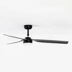 FARO BARCELONA Loftventilatorer>Punt M loftventilator, DC, LED-lampe, sort