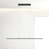 PURE LED hængelampe Lite, antracit, 100 cm, CCT, dæmpbar