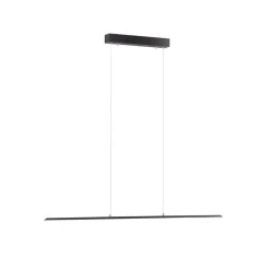 PURE LED hængelampe Lite, antracit, 100 cm, CCT, dæmpbar