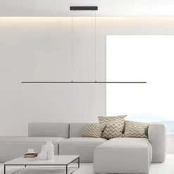 PURE Pendellamper>LED hængelampe Lite, antracit, 160 cm, CCT, dæmpbar