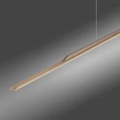 PURE LED hængelampe Overflade, bronze 160 cm aluminium 3.000 K
