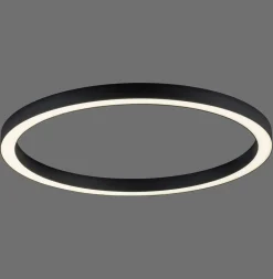 LED-loftlampe Lines, Ø 70 cm, antracit, CCT, fjernbetjening^PURE New